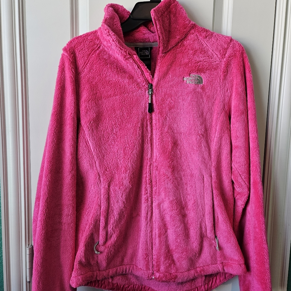 Hot Pink The North Face Fleece Jacket